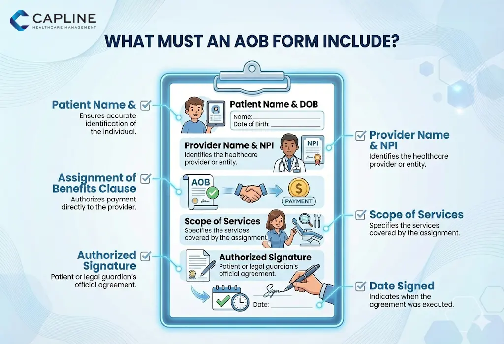 AOB form details